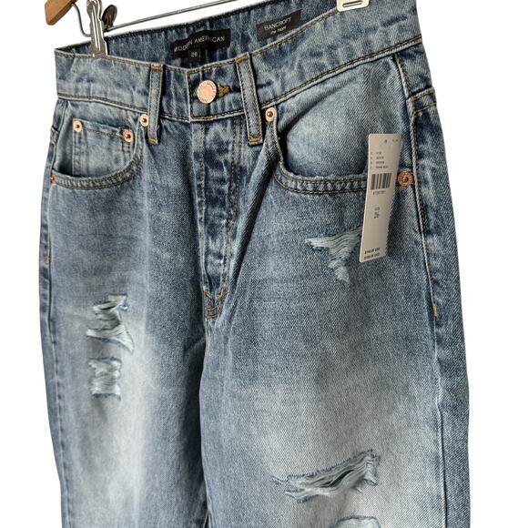 Modern American Bancroft distressed jean size 26 NWT - Picture 8 of 8